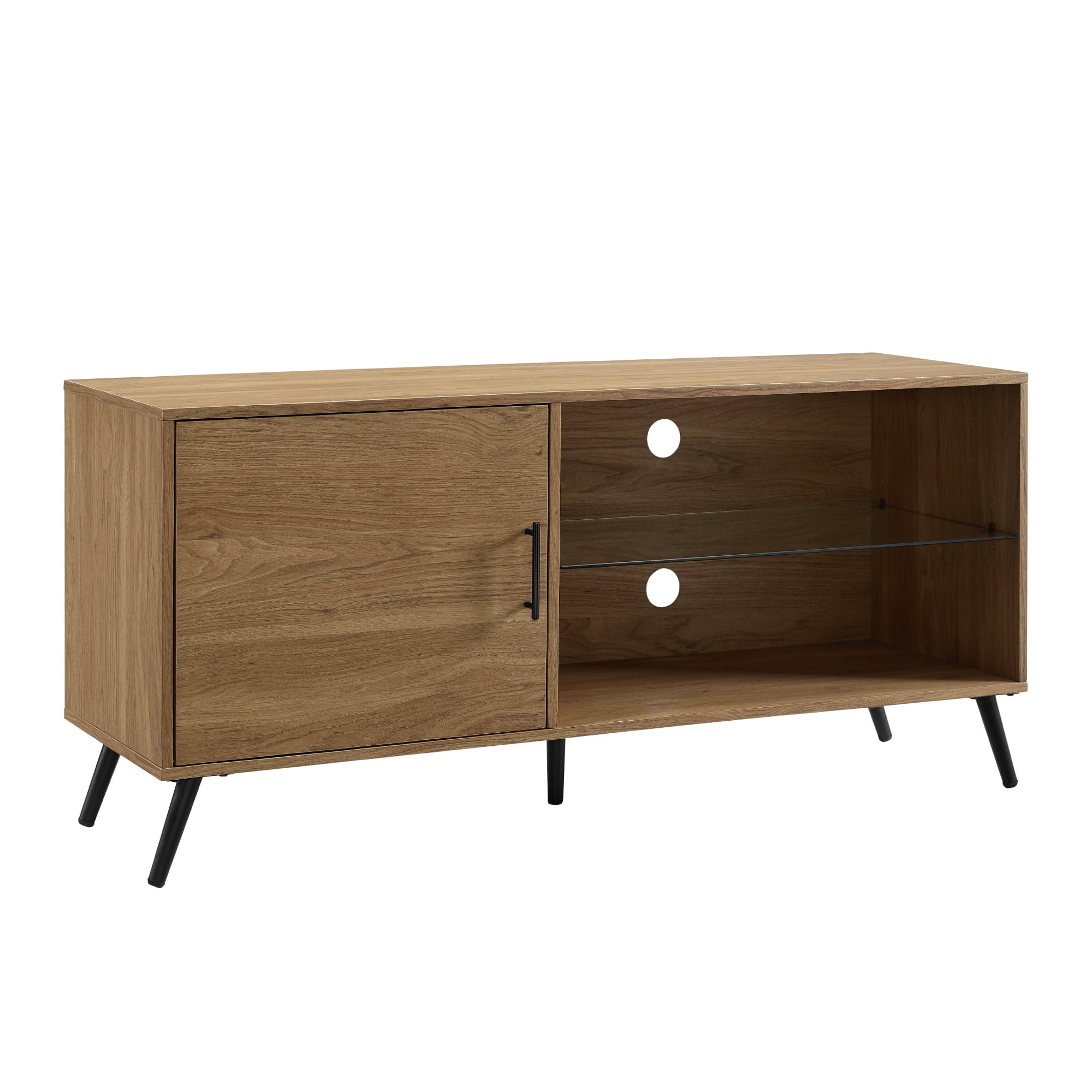 Desert Fields Thea English Oak TV Stand for TVs Up to 52"