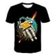thumbnail image 2 of Camisetas de astronauta de verano para niños y niñas, nuevas camisetas informales para niños y niñas, camisetas de manga corta, ropa de cuello redondo, Top5T Gao Jinjia LED, 2 of 2