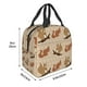 thumbnail image 3 of Easygdp Cartoon Squirrel Bolsa Térmica Premium - Tela Oxford Impermeable, Gran Capacidad, Bolsillo Frontal, Unisex para Trabajo, Escuela, Actividades al Aire Libre y Picnics, 3 of 8