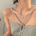 thumbnail image 4 of Collares y colgantes. Elegante y versátil collar ajustable para mujer. Aleación de alta calidad. Accesorio de joyería cómodo para todos los sentidos., 4 of 8