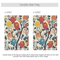 thumbnail image 4 of Yayeee Garden Flag 12" x 18" Double Sided Outdoor Yard Lawn Holiday Decorations, Vibrant Japanese Flowers, 4 of 6