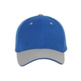 thumbnail image 2 of Casquette de Baseball Ajustable Bicolore, Bleu Gris, 2 of 2