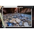 thumbnail image 3 of Zion National Park, Utah - The Narrows - Photography A-91625 (12x18 Art Print, Wall Decor Travel Poster), 3 of 3