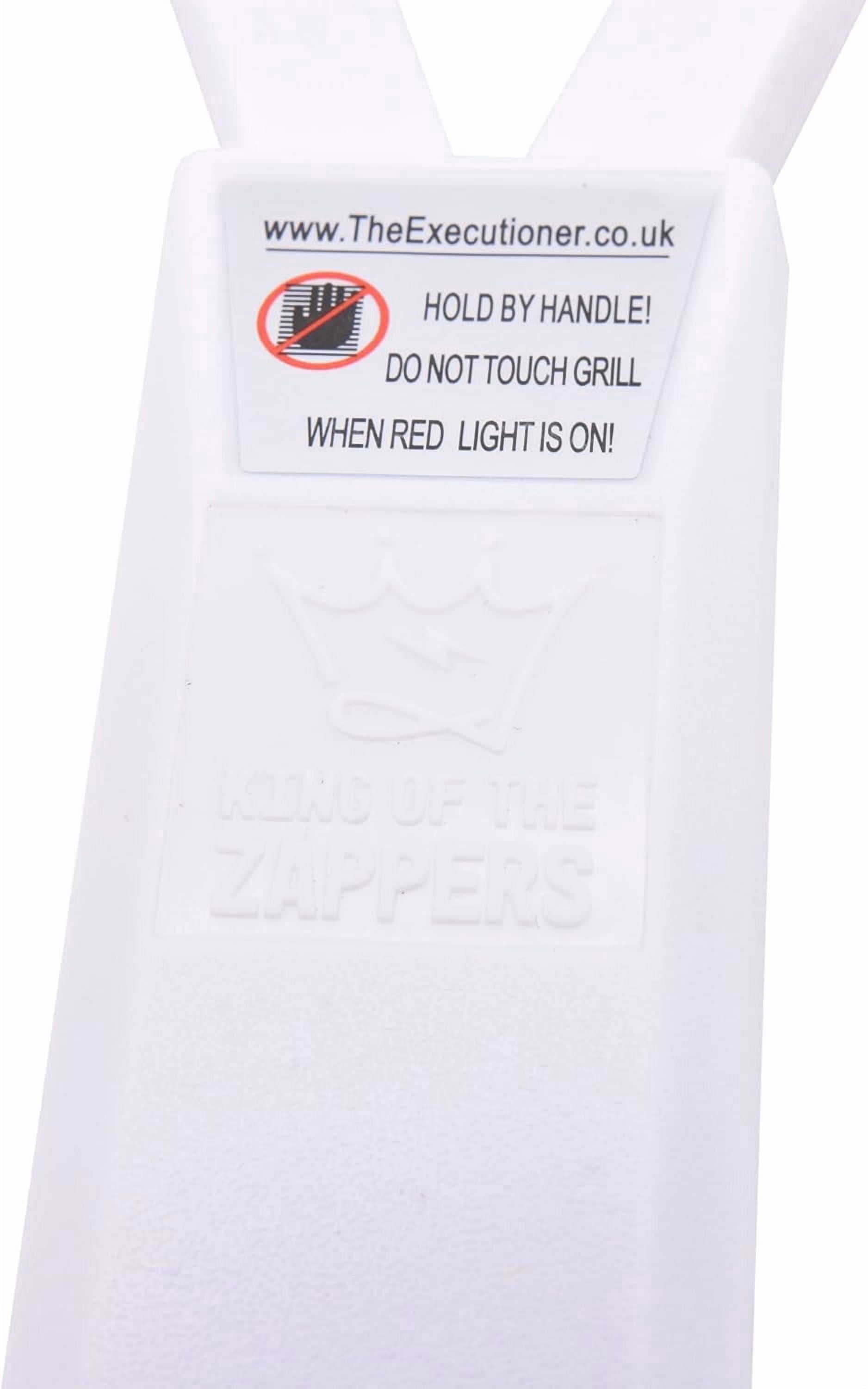 The Executioner White Fly Swatter Racket Bug Zapper, 23 in, with Safety Switch