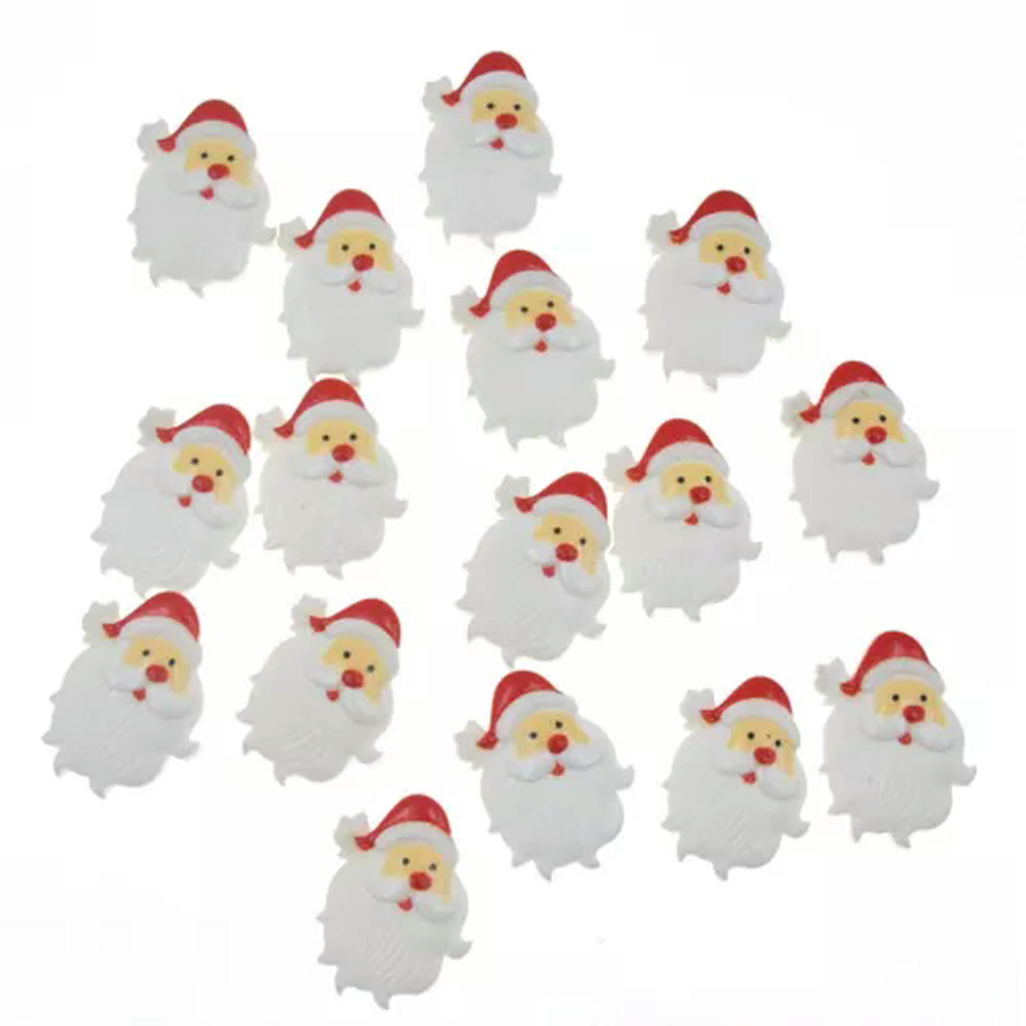 HOOUN 10pcs Cute Christmas Resin Flatback Scrapbook Beads For Jewelry Making DIY Craft-Style023