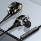 thumbnail image 1 of Twowood auricular Estéreo de auriculares wied con micrófono de plástico en movimiento hierro de hierro 3.5mm auriculares universales para deportes, 1 of 6