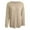 Beige, variant on Wdgfv Turtleneck Pullover for Women Elegant Openwork Knit Pullover Sweater Soft Loose Fit Long Sleeve Solid Women's Top Versatile Autumn Wear Comfortable