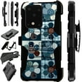 thumbnail image 1 of WORLD ACC LuxGuard Holster Compatible with Samsung Galaxy S20 Ultra Case Hybrid Phone Cover (Flower Patch), 1 of 1