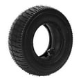thumbnail image 2 of Inflatable Outer Inner Tire, Shock Absorbing Kart Pneumatic Tire Stable Driving Impact Resistant 8 Inch Rubber  For Replacement, 2 of 8