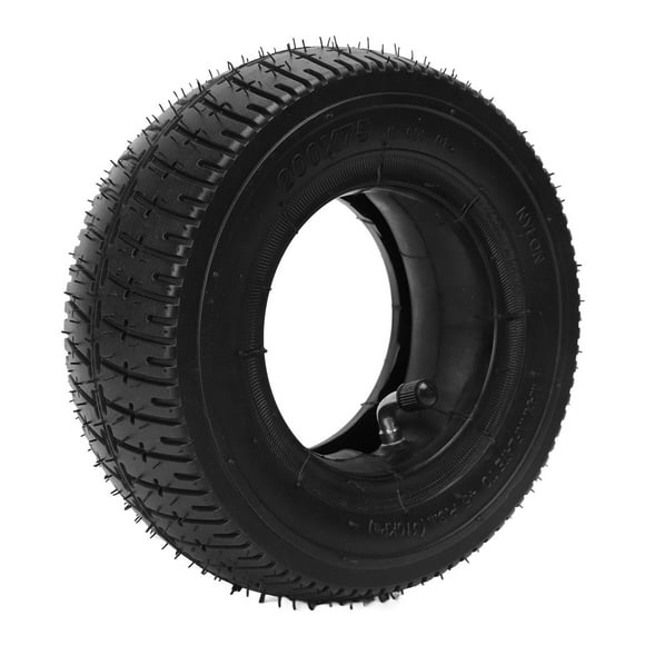 Kart Pneumatic Tire,Kart Pneumatic Tire 8 Inch Outer Tire Inner Tube Kart Wheel Crafted with Care