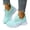 Light Green, variant on longantii Women's Breathable Lace Up Tennis Sneakers Non Slip Athletic Running Shoes Casual Lightweight Sport Footwear for Gym Travel Daily Wear White