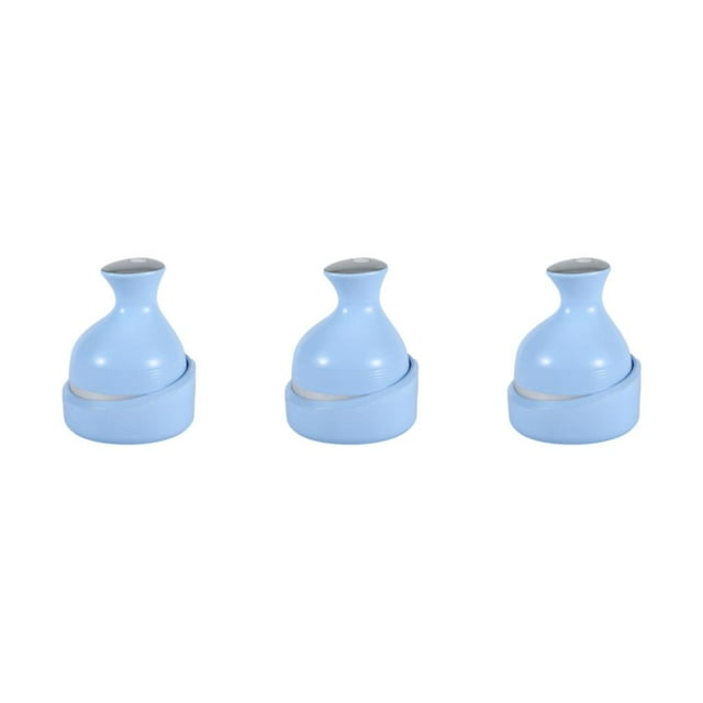 Redempat Safe And Efficient Head Gentle Massage For Stress Relief In Pets USB Charging Electric Head Massager blue 3Set