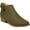 Olive Nubuck, variant on Style & Co. Womens Mabel Faux Suede Almond Toe Ankle Boots