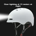 thumbnail image 4 of Casque de Vélo pour Adultes Hommes Femmes avec Lumière USB Rechargeable, 4 of 6