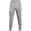 thumbnail image 6 of Under Armour Mens Rival Terry Joggers , Onyx White (112)/Onyx White , Medium, 6 of 6
