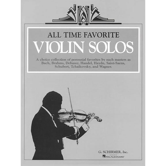 All Time Favorite Violin Solos: Violin and Piano, (Paperback)