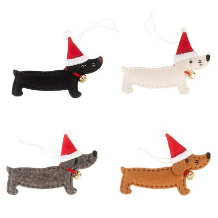 

Buytra Christmas Tree Hanging Ornaments Dachshund Dog Shaped Pendants For Home Decor