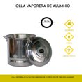 thumbnail image 3 of Olla Vaporera 100% de Aluminio de 28 CM de Diámetro, 3 of 5
