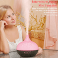 thumbnail image 3 of Ultrasonic Humidifier Aromatherapy Diffuser Cool Mist Remote Control for Home Office Bedroom, 3 of 4