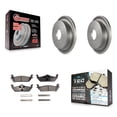 thumbnail image 1 of Transit Auto Rear Coated Disc Brake Rotors and Ceramic Pads Kit for Car 2004 Ford F-150 with 5 Lug Wheels 11th Digit Of Vin Is C KGT-101776, 1 of 11