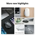 thumbnail image 6 of Inphic M1-2 Bluetooth Mouse Rechargeable Office Silent Wireless Mouse Battery Level Display Ultra Thin For Laptops and Tablets, 6 of 8
