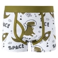 thumbnail image 5 of Kogui Underwear for Tween Boys Boys Boxer Briefs Shorts Teen Tween Underwear for Kids Boy 1 Pack Size 8-9 (White,8-9 Years), 5 of 5