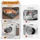 thumbnail image 4 of Cama para Perros MEKIY Ortopédica de Espuma Viscoelástica Impermeable XL Verde Oscuro, 4 of 9