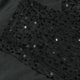thumbnail image 5 of Karight Womens Velvet Sequin Wrap Mini Dress Long Sleeve V Neck Ruched Bodycon Holiday Party Cocktail Dress, 5 of 5