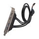 thumbnail image 3 of Paneles de Cabecera Hembra USB 2.0 y USB 3.0 A Placa Base. Adaptador de Cable de Extensión de Placa Base de 9 Pines y 20 Pines., 3 of 5