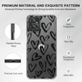 thumbnail image 5 of MyBat Pro Mood Series Case for Motorola Moto G Power 5G (2023) - Black Hearts, 5 of 5