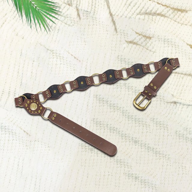 Accesorios de Ropa para Cinturón de Mujer,Cinturón de Cuero de PU,para Trajes de Pantalones para Mujer 112cm x 48cm