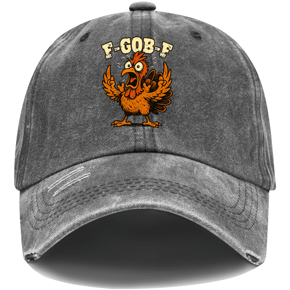 F-GOB-F Hat, Funny Thanksgiving Turkey Cap, Thanksgiving Hat Unisex-Adult Baseball Cap