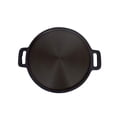 thumbnail image 1 of Highkind Pre-Seasoned Cast Iron Dosa Tawa 12 inches, Perfect for Cooking on Gas, Induction and Electric Cooktops, 1 of 1