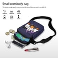 thumbnail image 7 of HELLHERO Women Shoulder Bag Polyester Double-layer Crossbody Sling Bags for Daily Commute or Casual Outings, Ghosts Camping with Marshmallows, 7 of 7