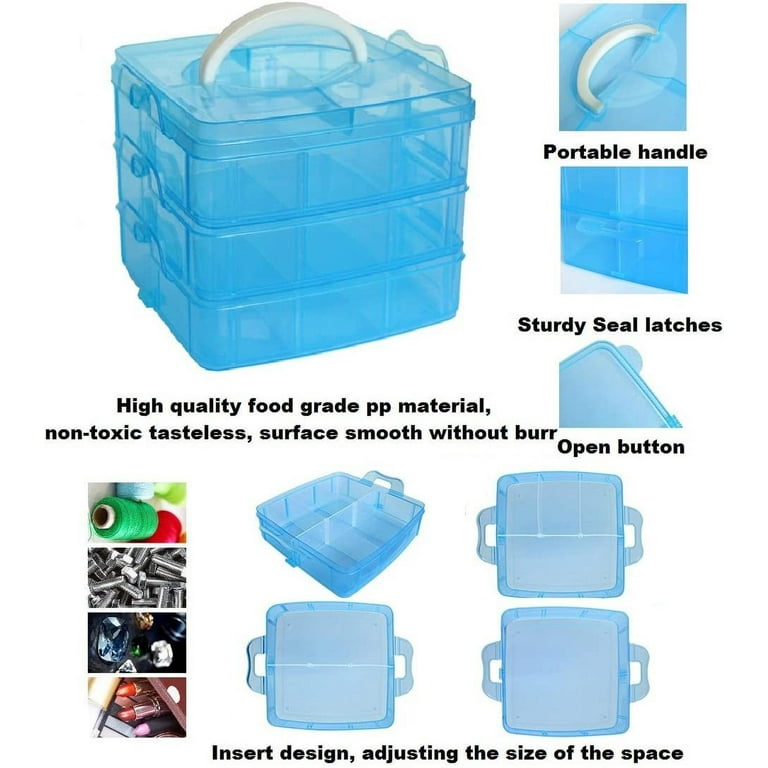Pro Art® Translucent Storage Box with Organizer Top
