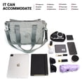 thumbnail image 4 of Bolso de mano para mujer: bolso de hombro elegante y funcional y bandolera(2515-GRIS CLARO), 4 of 4