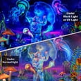 thumbnail image 4 of Tapiz de Pared Astronauta Heopapin con Luz Negra UV Reactivo 150x130 cm, 4 of 7