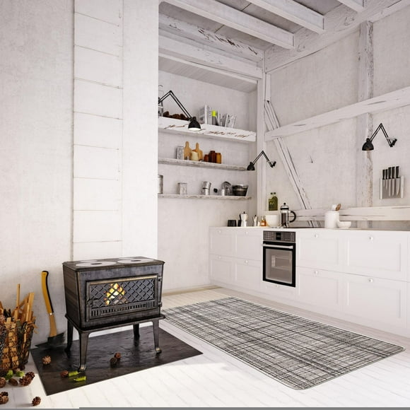 ECARPET Kitchen, Hallway, Laundry Room, Entrance, Kids Room, Bathroom Mat & Utility Rug, Non Slip Rubber Backing
