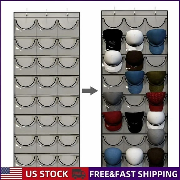 Hat Organizer Racks For Baseball Caps Door Hanging Holder Hanger Storage Rack