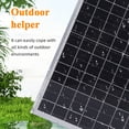 thumbnail image 3 of Monocrystalline Solar Panel Aluminum Monocrystalline Portable Photovoltaic Module Solar Charger for Car Boat RV Motorcycle, 3 of 7