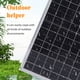 thumbnail image 3 of Panel Solar Pequeño, Carga Eficiente 12V 24V Panel Solar Portátil Autoadaptativo Con Controlador 60A Para Automóvil Para Camión Para Acampar, 3 of 7