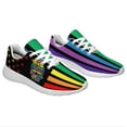 thumbnail image 5 of Unisex Rainbow Sneakers, LGBT Shoes for Men Women Lightweight Breathable Running Shoes White Size 10, 5 of 7