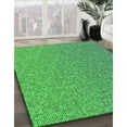 thumbnail image 3 of Ahgly Company Machine Washable Indoor Rectangle Transitional Green Area Rugs, 7' x 9', 3 of 7