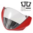 thumbnail image 4 of Motorcycle Windshield Head Cover Windshield Fairing for 696 795 796 M1100, Red, 4 of 5