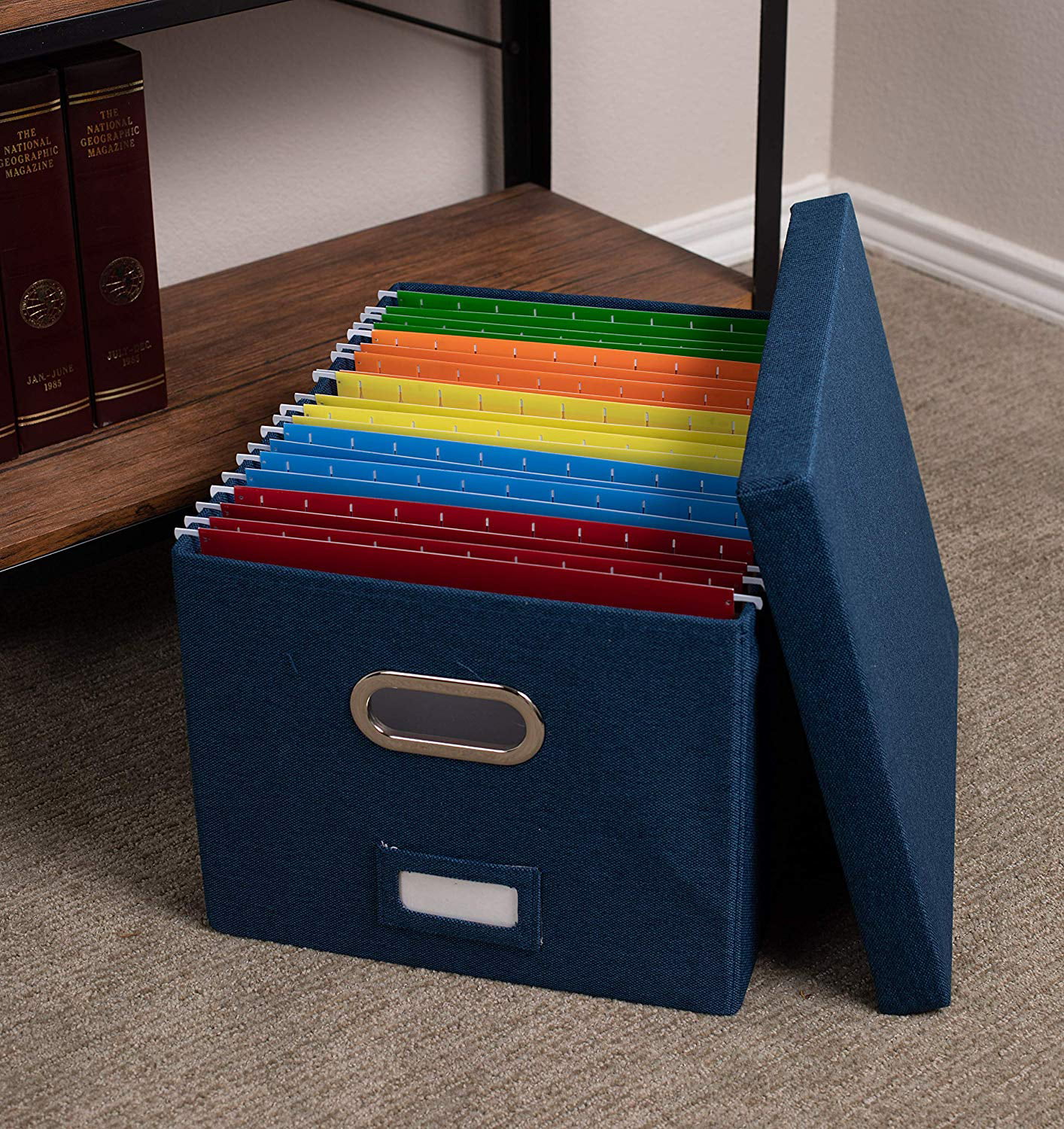 Rebrilliant Internet's Best Collapsible File Storage Organizer Box