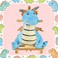 thumbnail image 2 of HMYG Dinosaur Rocking Soft Chair Toy,Rocking Toy, 2 of 9