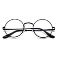 thumbnail image 3 of Quality Unisex Retro Round Reading Glasses Spring Hinge Stainless Steel Frame Metal Round Reading Glasses, 3 of 3