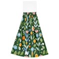 thumbnail image 7 of Yayeee Kitchen Hanging Hand Towels Set of 2 with Loop Bathroom Absorbent Tie Towel, Flourish Flowers Pattern, 7 of 7