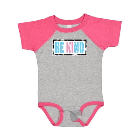 

Inktastic Be Kind Stencil in Trans Colors Boys or Girls Baby Bodysuit