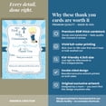 thumbnail image 4 of First Holy Communion (Light Skin, Blond Hair) Thank You Cards for Kids – 10 Cards with Envelopes – 4.5x5 Fill In the Blank Thank You Notes, Kids Birthday Party Stationery by Amanda Creation, 4 of 9